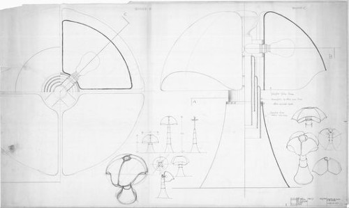 dessin-lampe-pipistrello-gae-aulenti