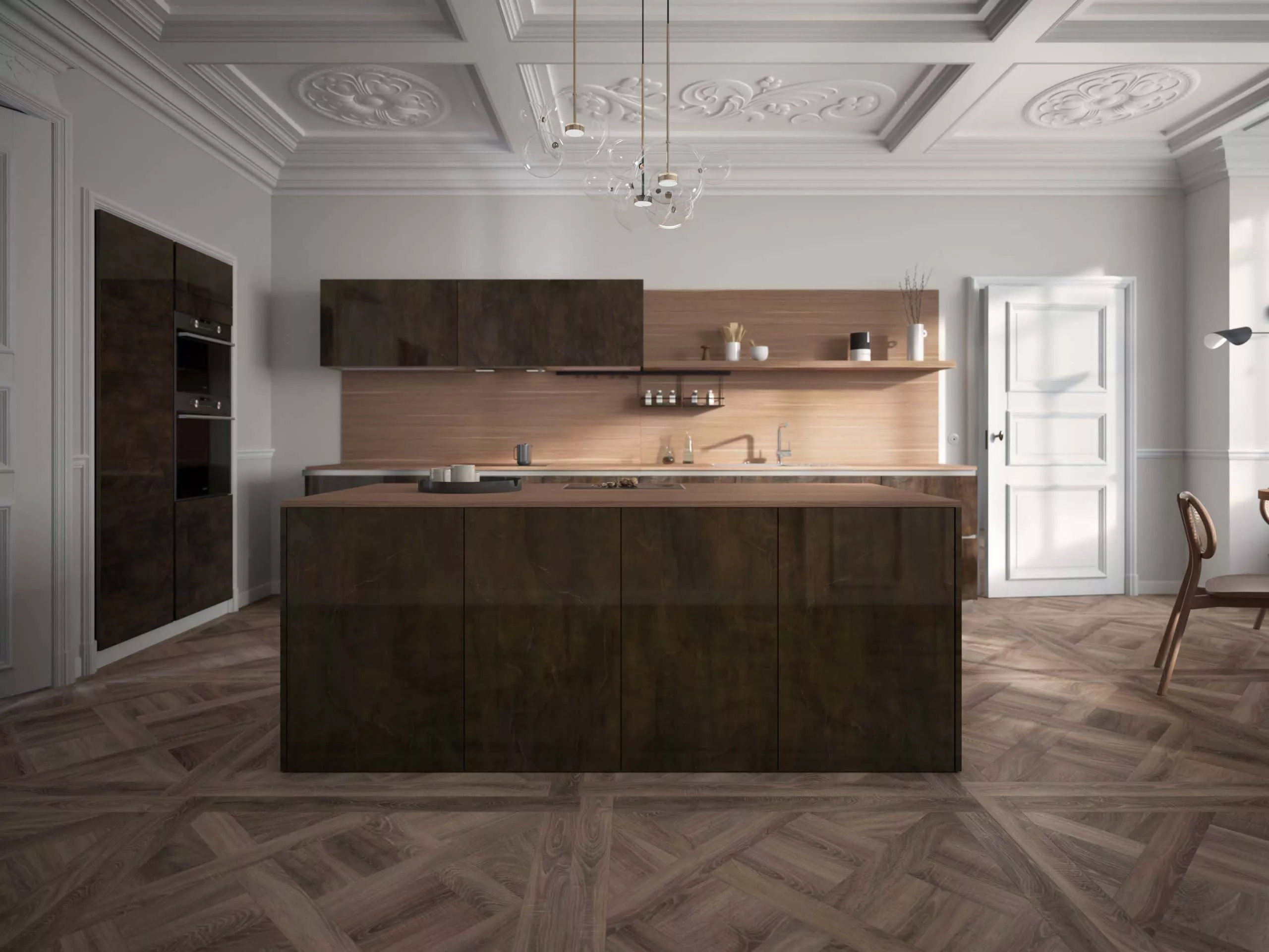 grande-cuisine-ilot-neo-classique