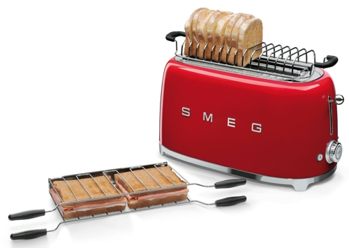 grille-pain-smeg-petit-electromenager-rouge