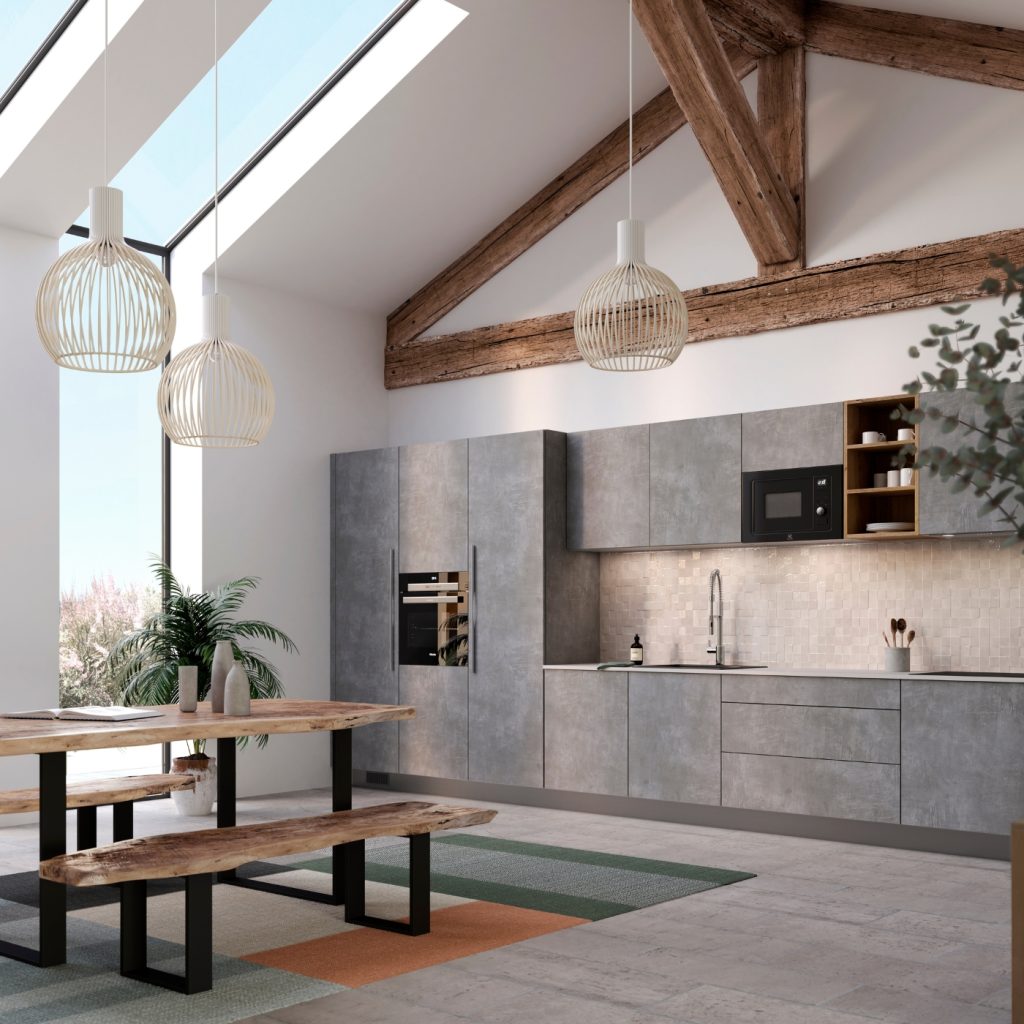 cuisine-contemporaine-lineaire-gris