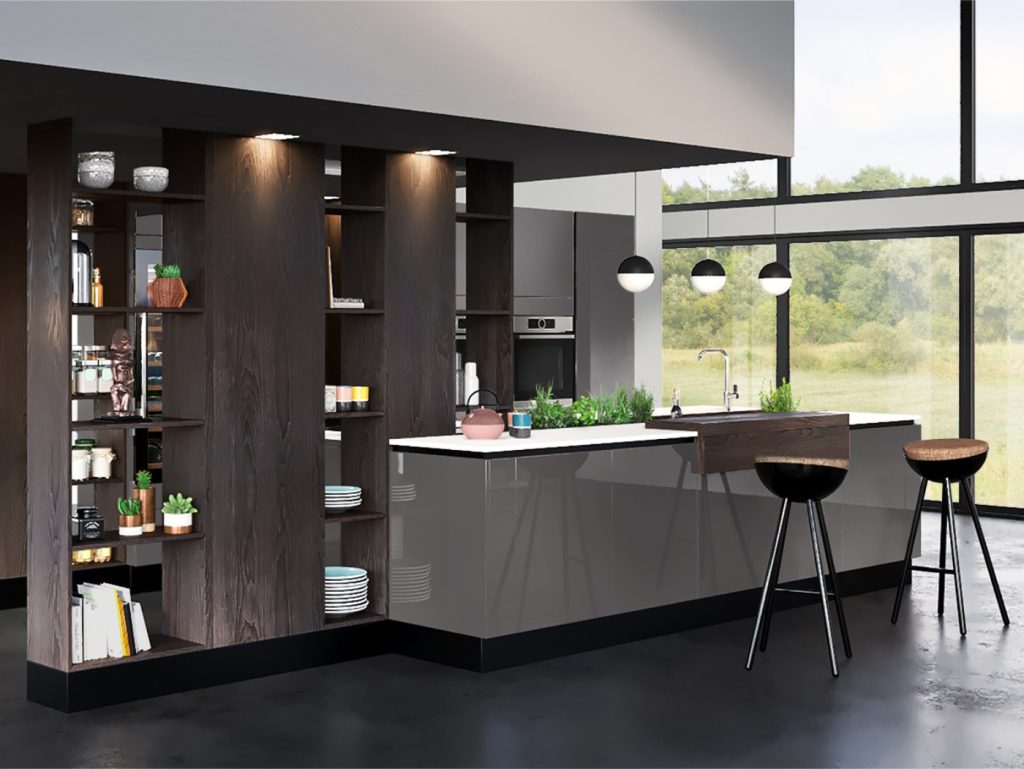 ilot-central-grise-reflet