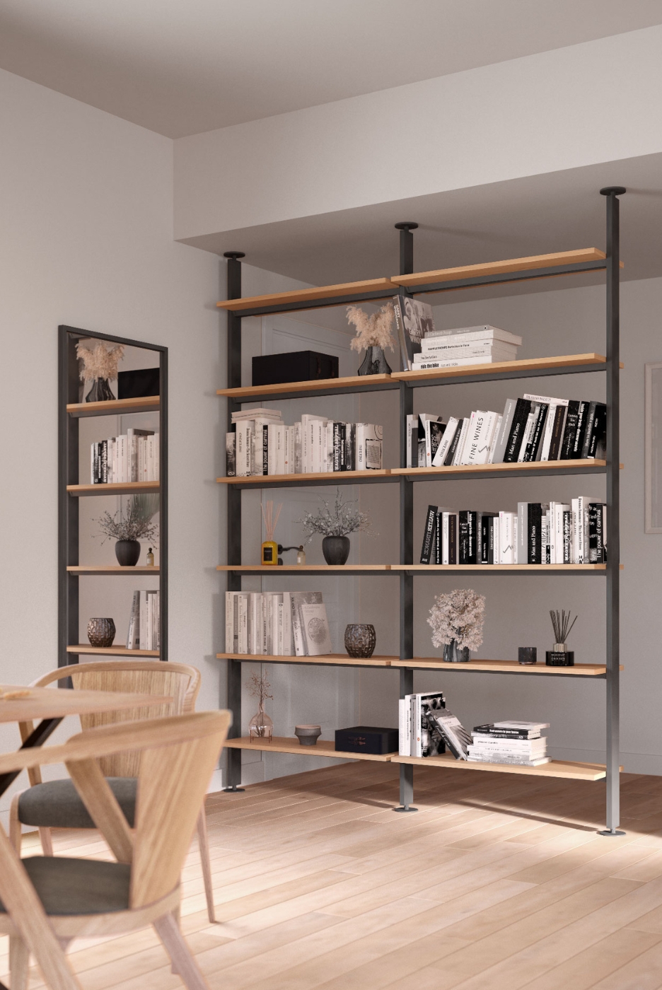 Séparateur de pièce en 