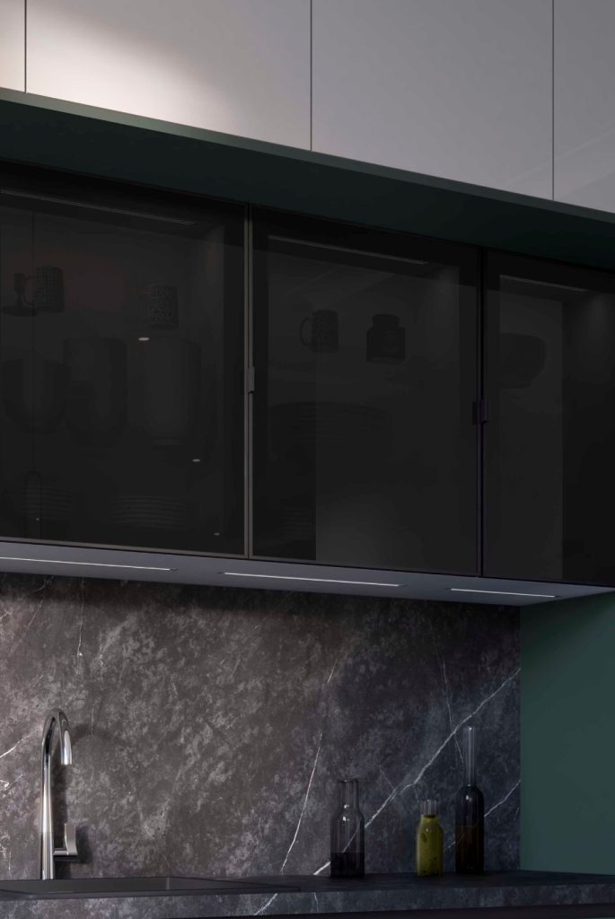 vitrines-noires-verre-cuisine-moderne
