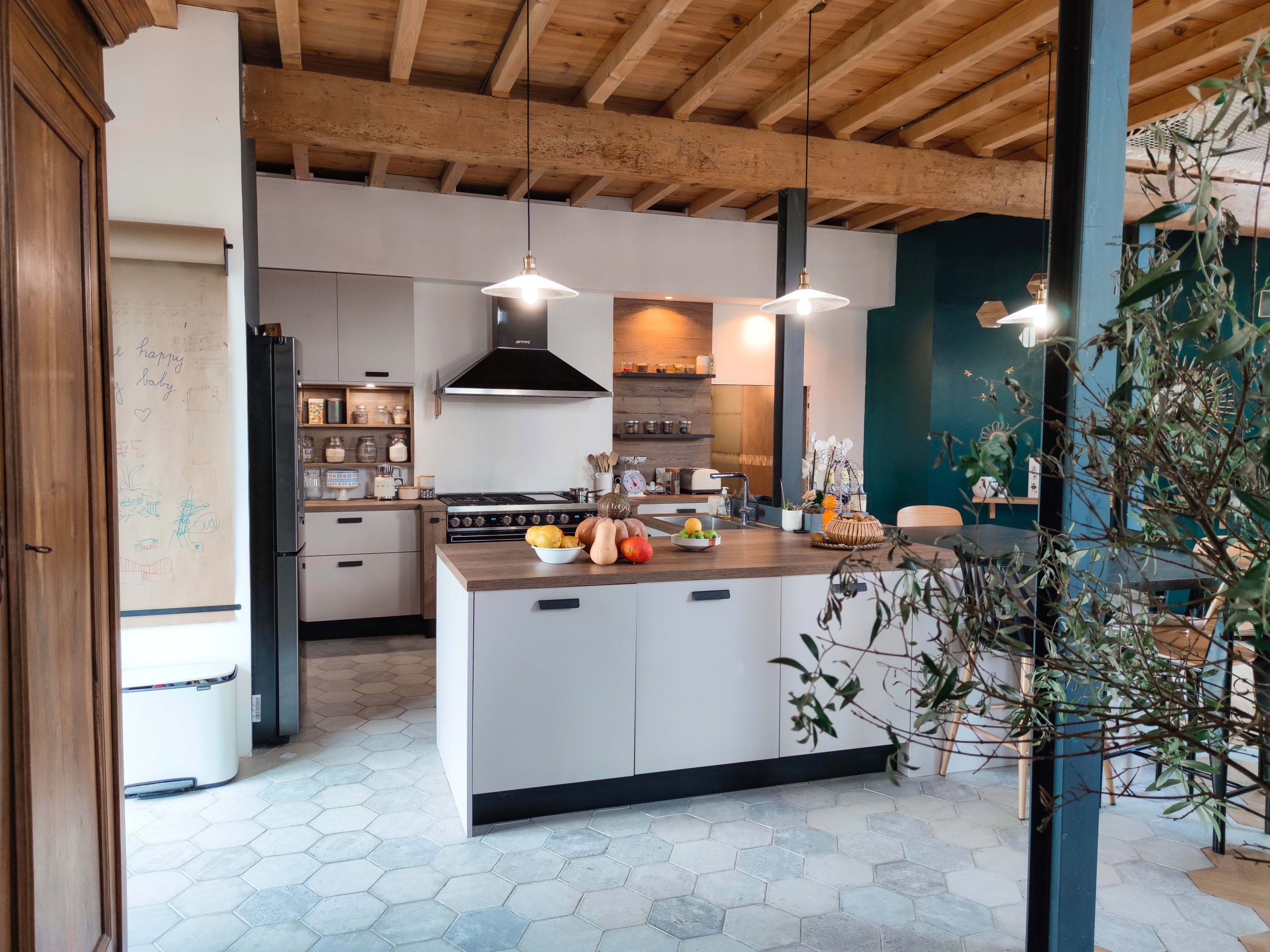 Comment faire un ilot central dans une cuisine