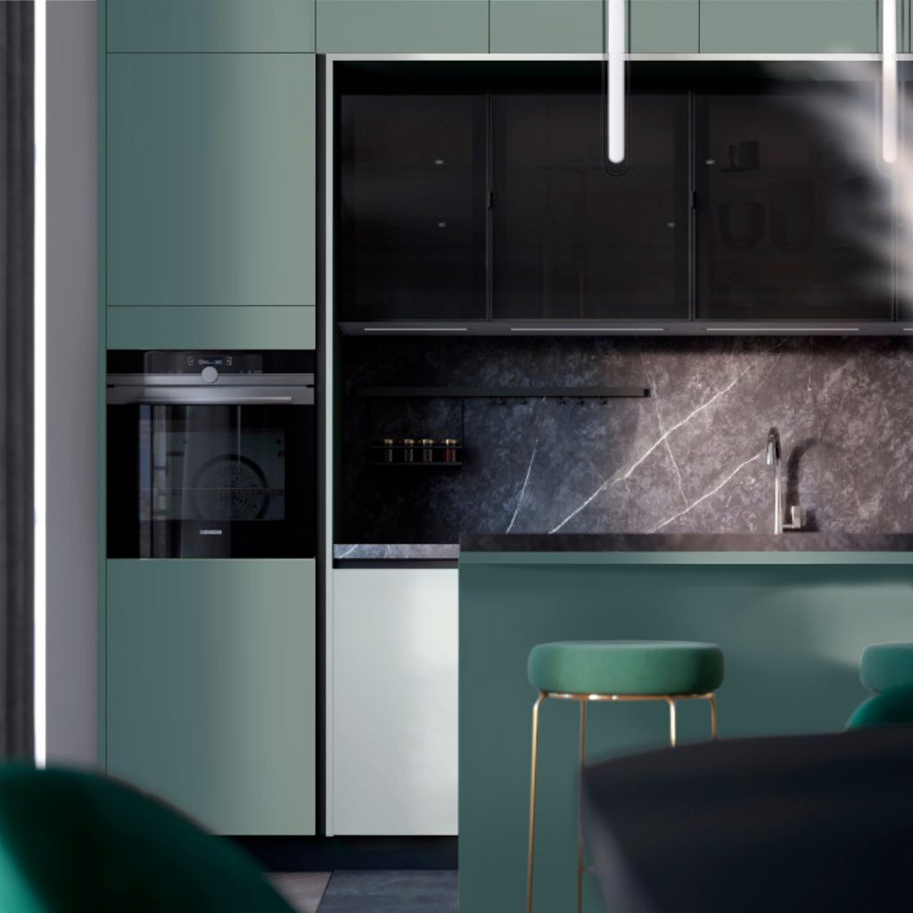 Vert amiral velouté Fenix NTM®