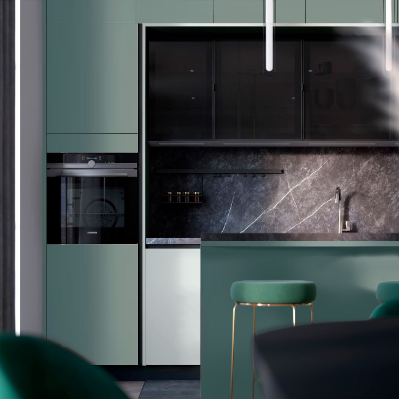 Vert amiral velouté Fenix NTM®