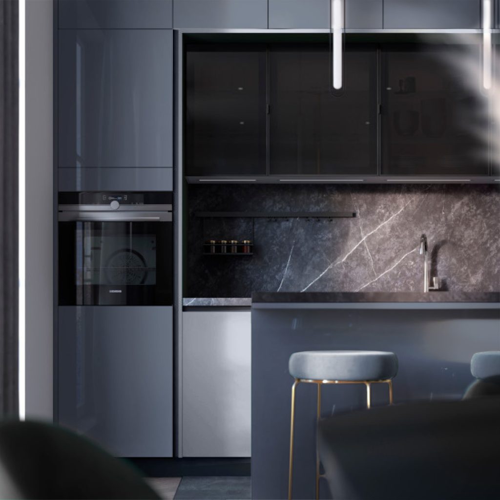 Gris anthracite brillant