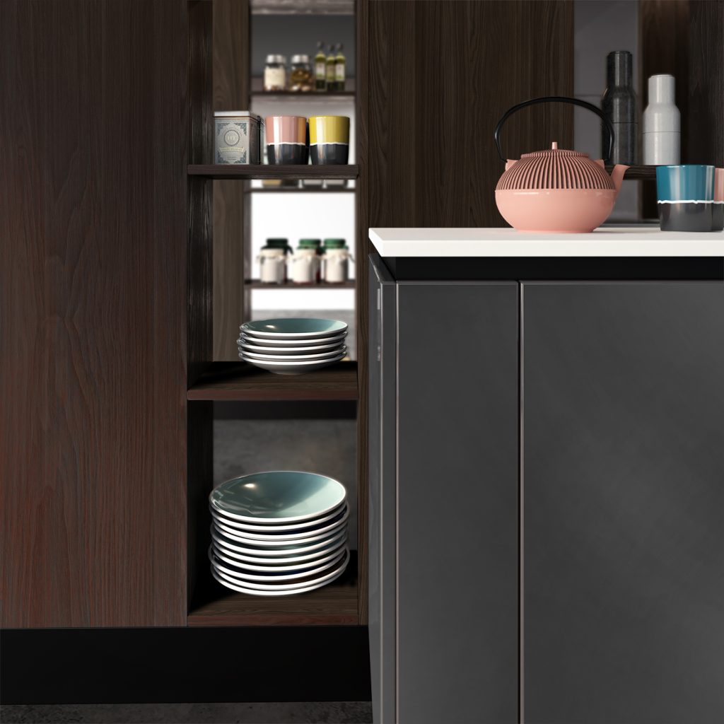 Gris anthracite brillant