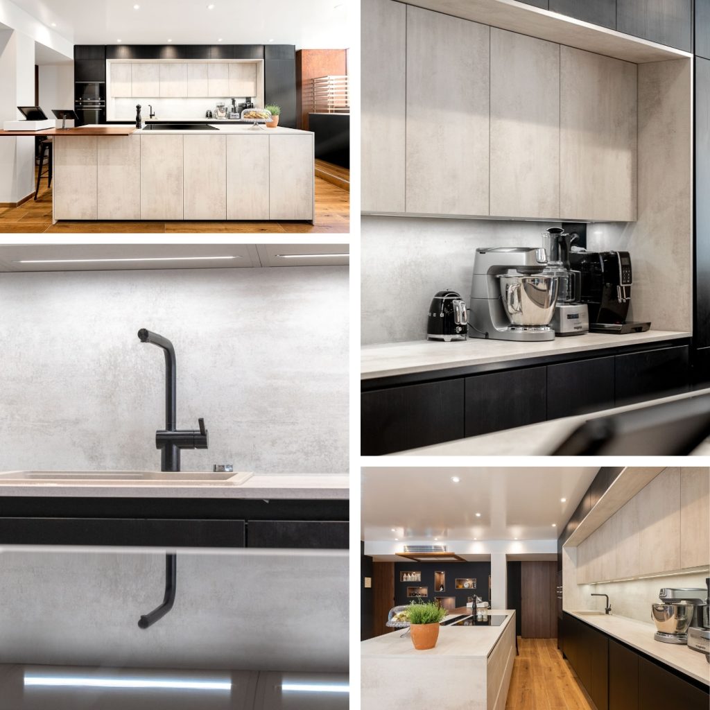 cuisine-design-gris-beton-noir-ajacci