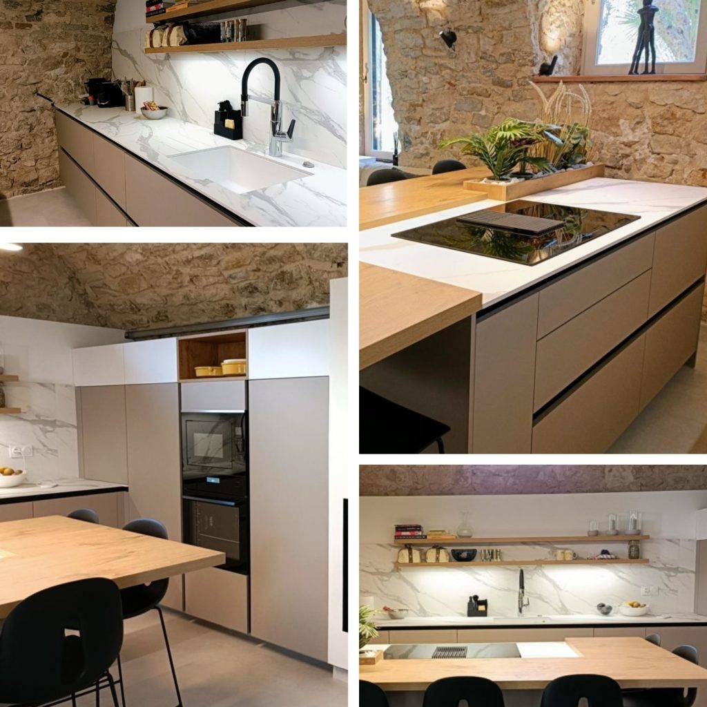 cuisine-design-plan-travail-imitation-marbre-cannes-mandelieu
