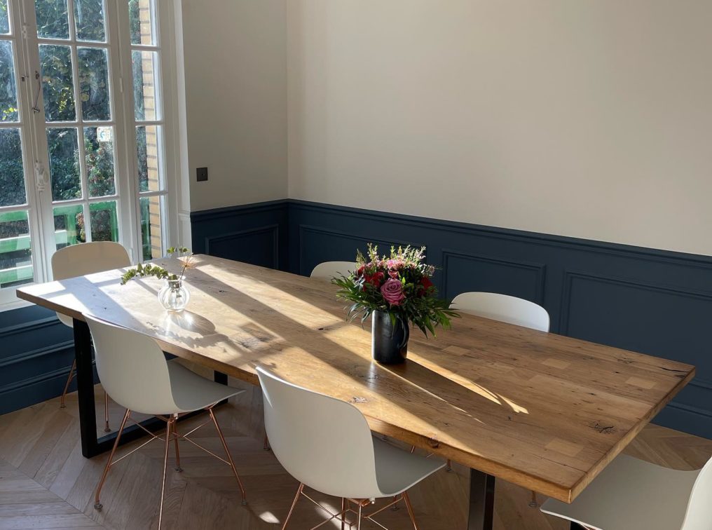 CUISINE BLANCHE ELEGANTE EN U