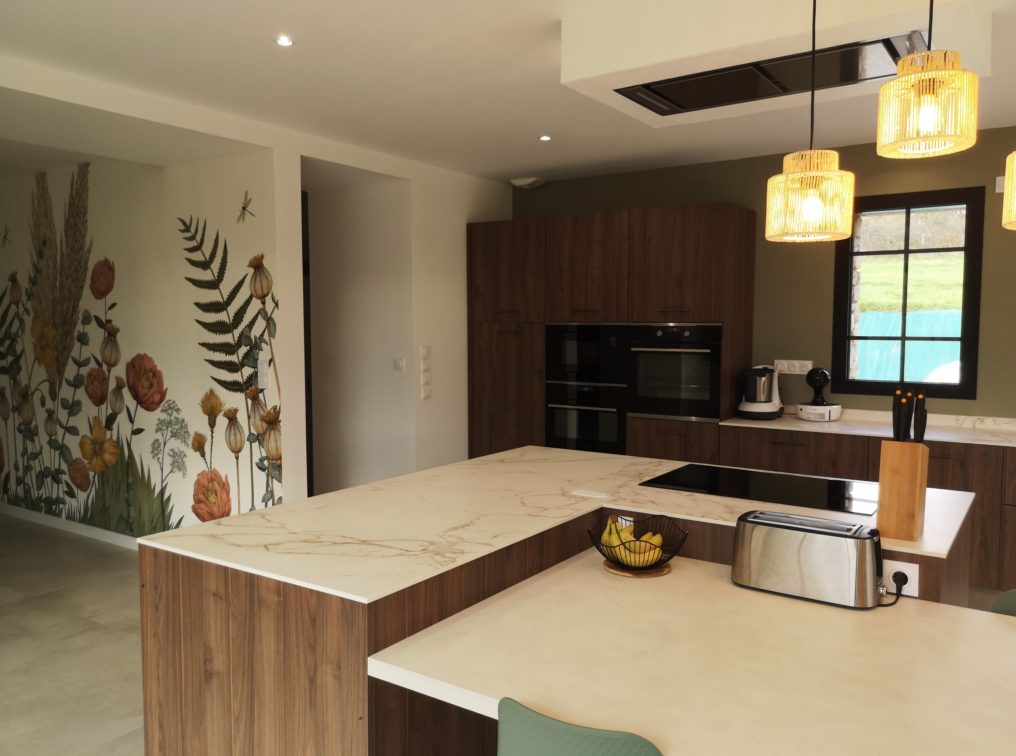 CUISINE NATURE ET LUMINEUSE