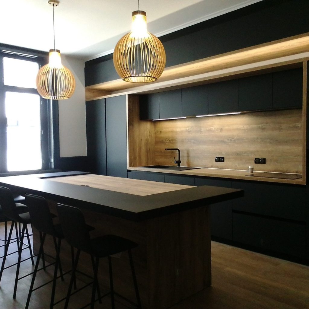 cuisine-noire-bois-moderne-angers