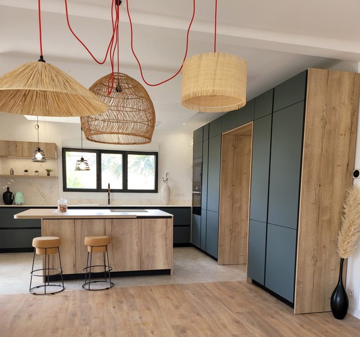 luminaires-osier-cuisine-frejus