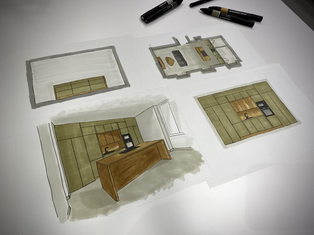 croquis-cuisine-kaki-ajaccio