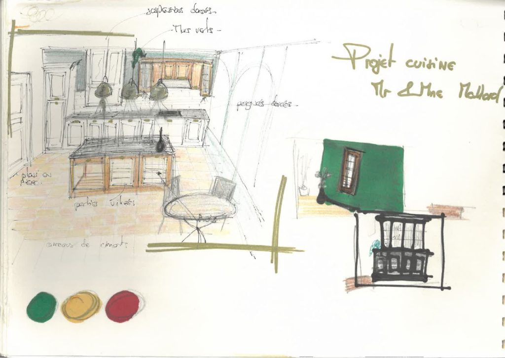 dessin-croquis-cuisine-la-roche-sur-yon