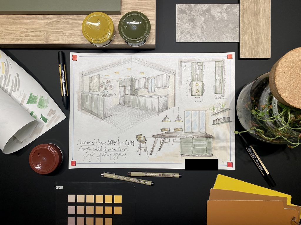 croquis-cuisine-ouverte-vincennes