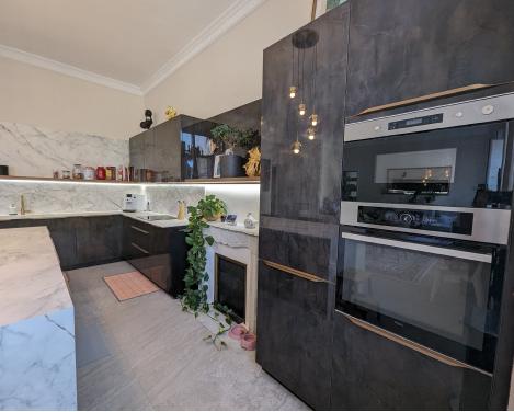 Cuisine design style Haussmannien