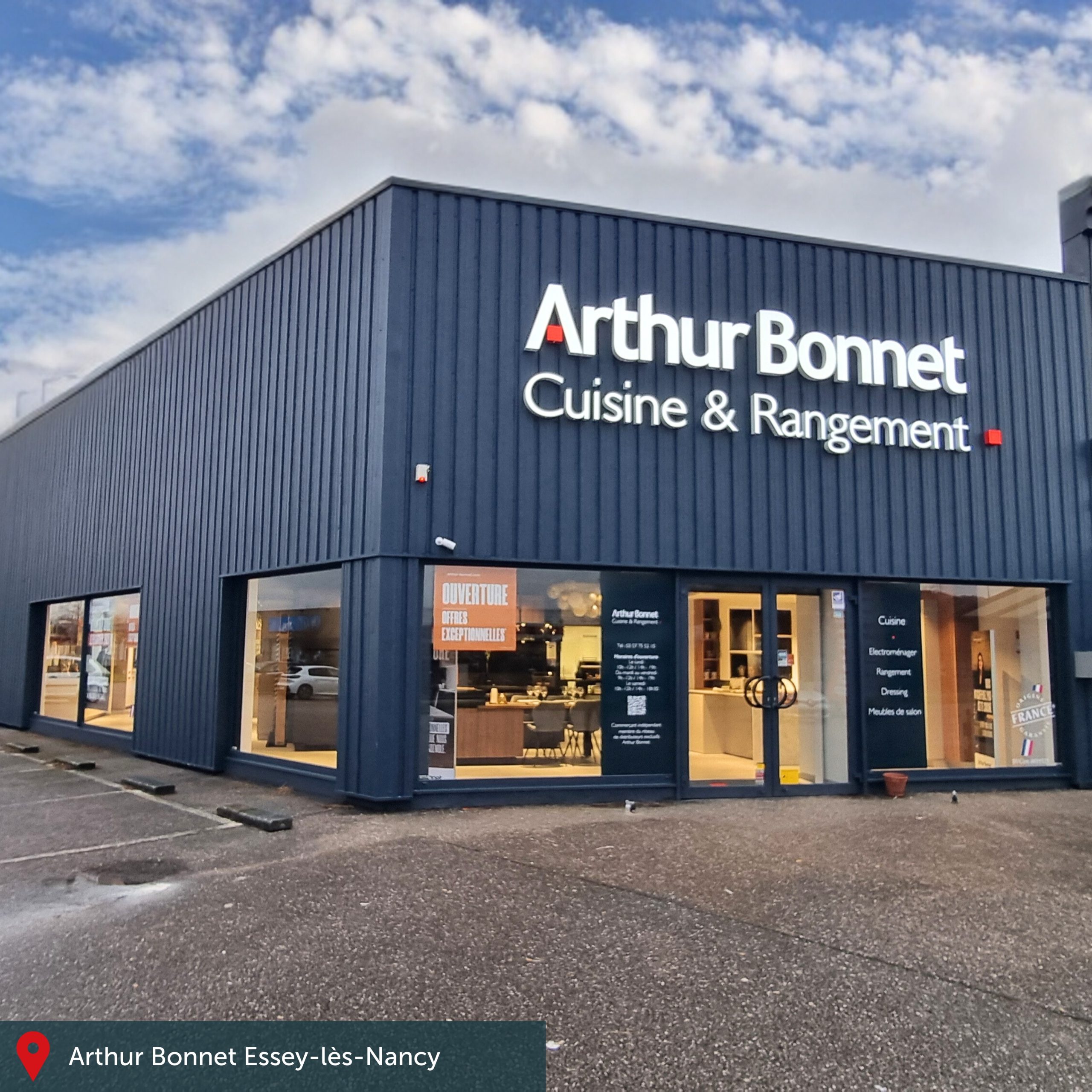 Arthur Bonnet s’implante à Essey-les-Nancy