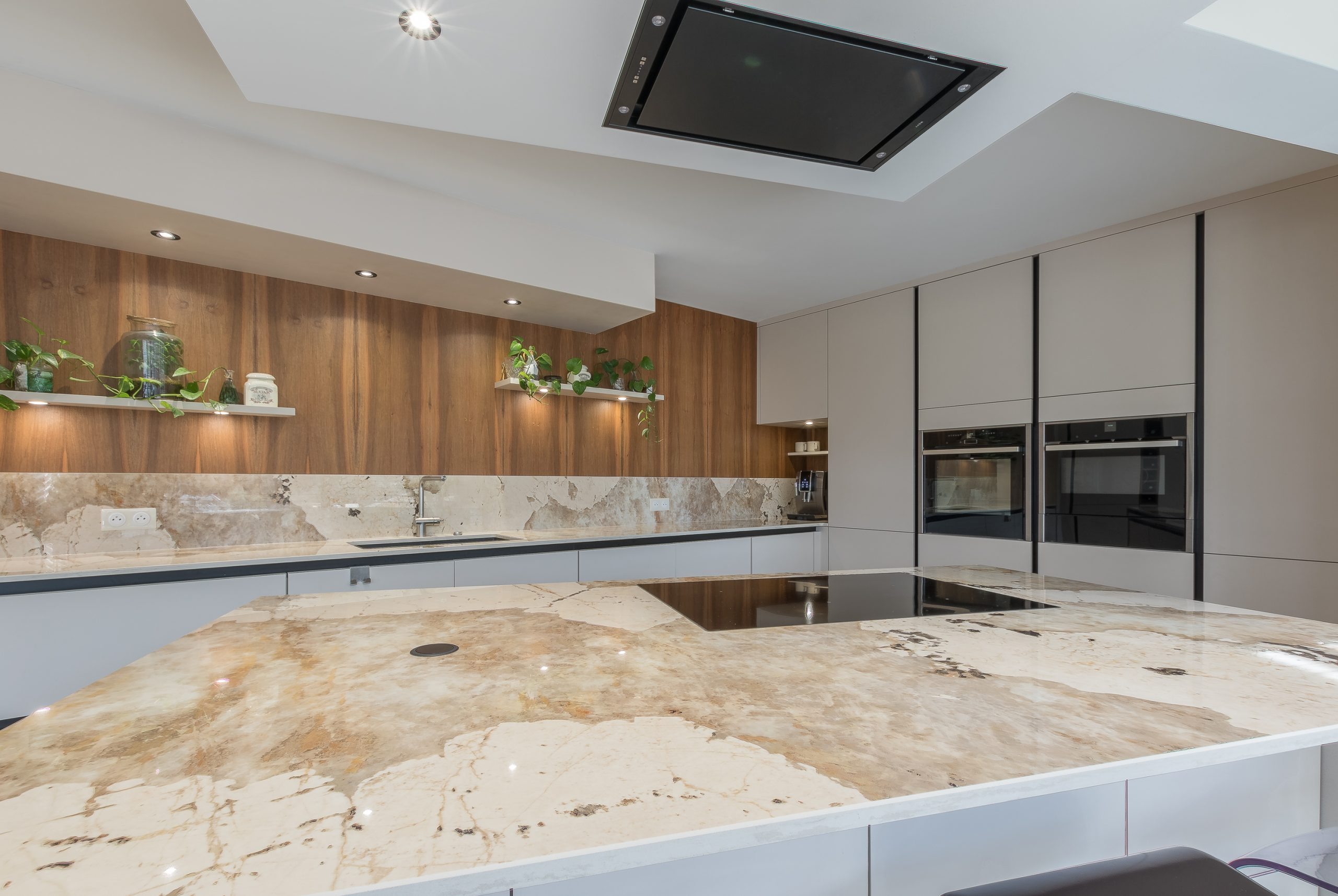 Cuisine effet marbre