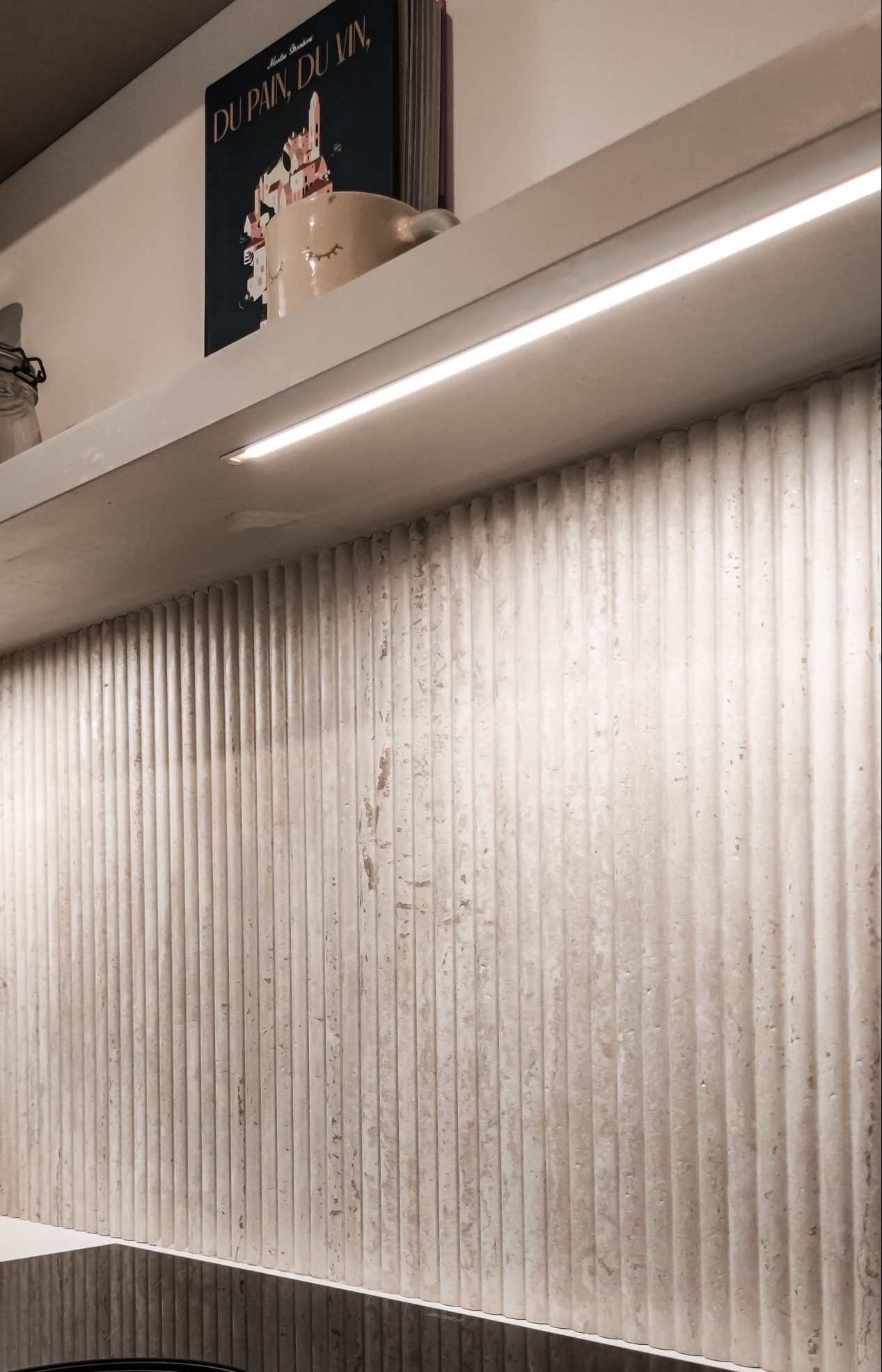 Cuisine naturelle et moderne en bois