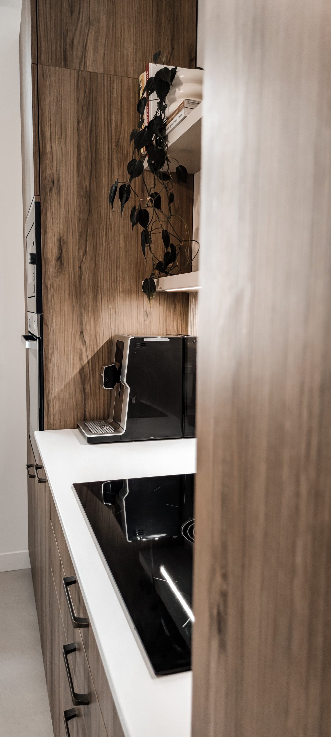 Cuisine naturelle et moderne en bois