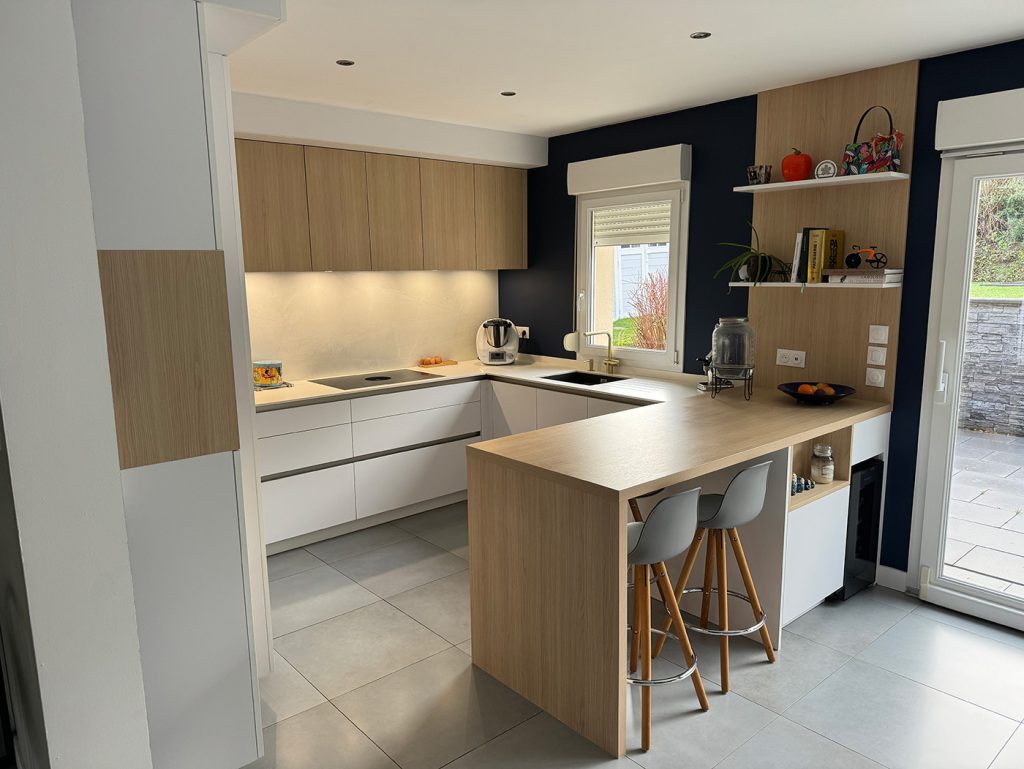 chic-cuisine lumineuse-étagère-arthur-bonnet-thionville