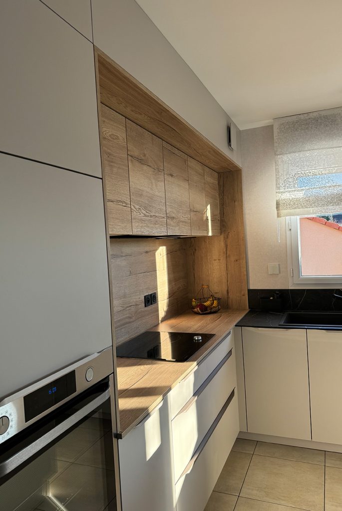 cuisine moderne-bois-poignée profil-arthur-bonnet-thionville