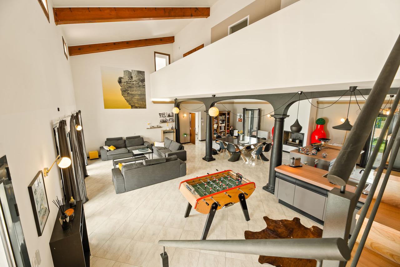 Cuisine au design industriel chic