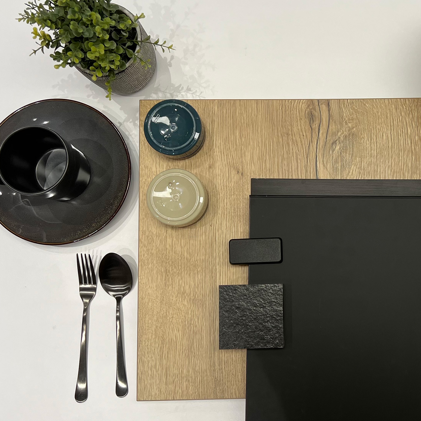 Cuisine sur-mesure style fermette chic à Arras